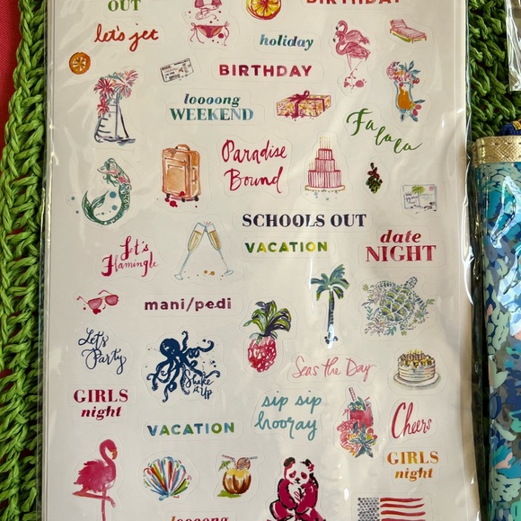 🛍🛍 LILLY PULITZER AGENDA BONUS PACK 🛍🛍 - Picture 4 of 6